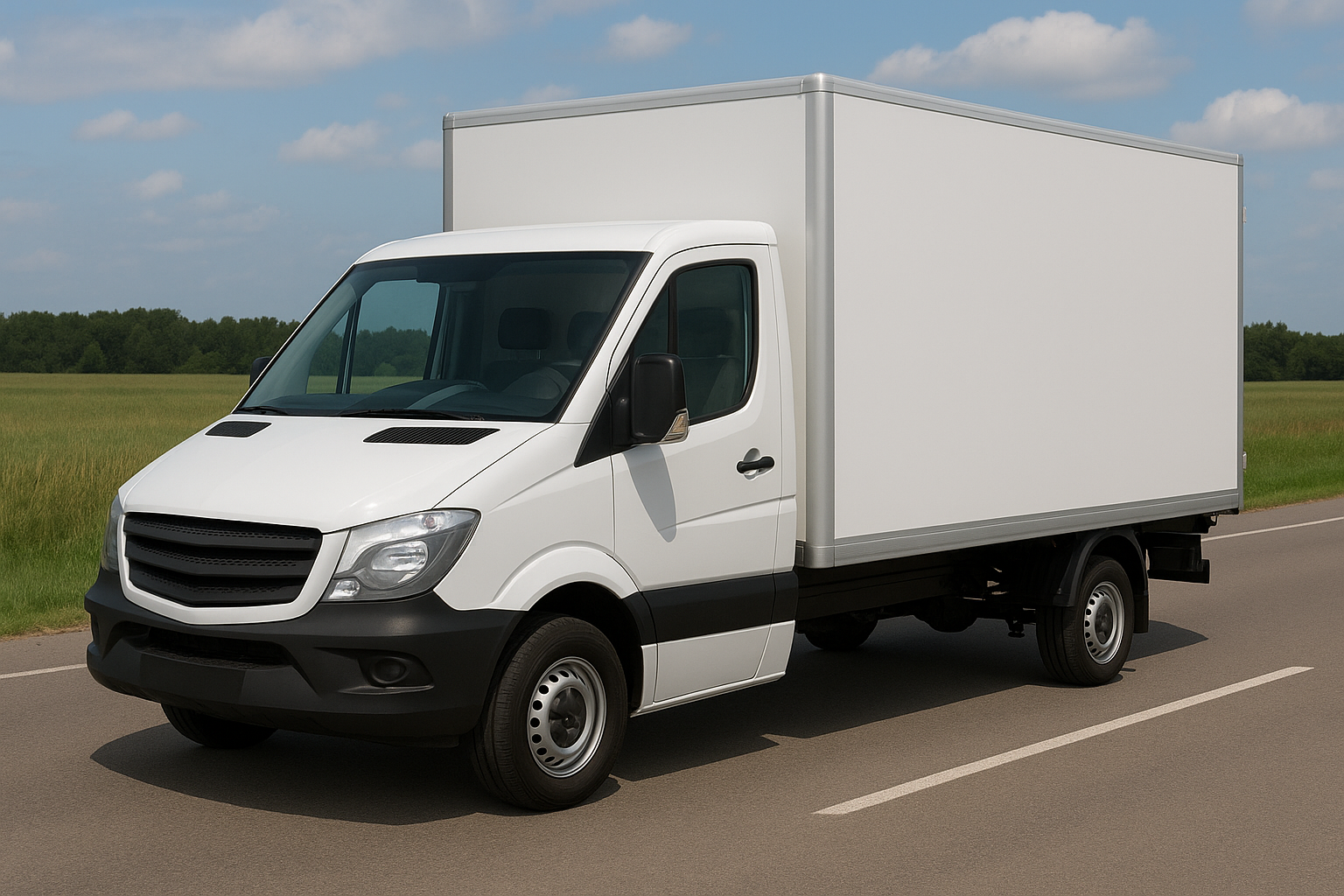 Мебельный фургон для грузоперевозок